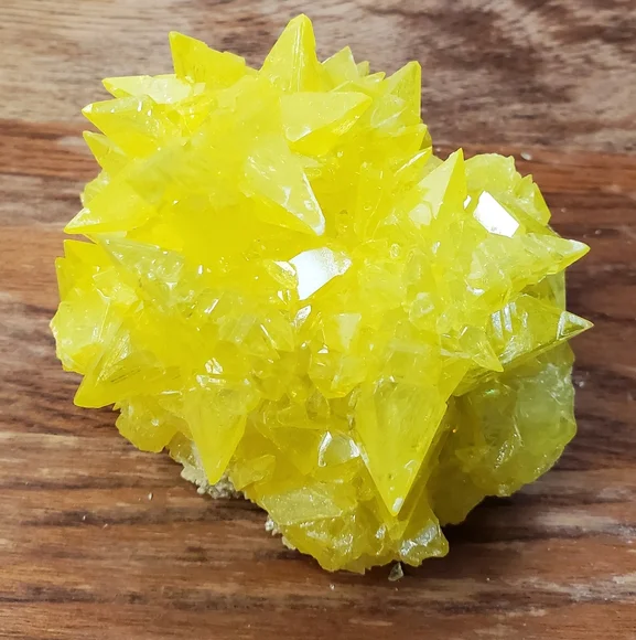 Sulfur Crystals on Matrix 0.61 lbs - Picture 17 of 17
